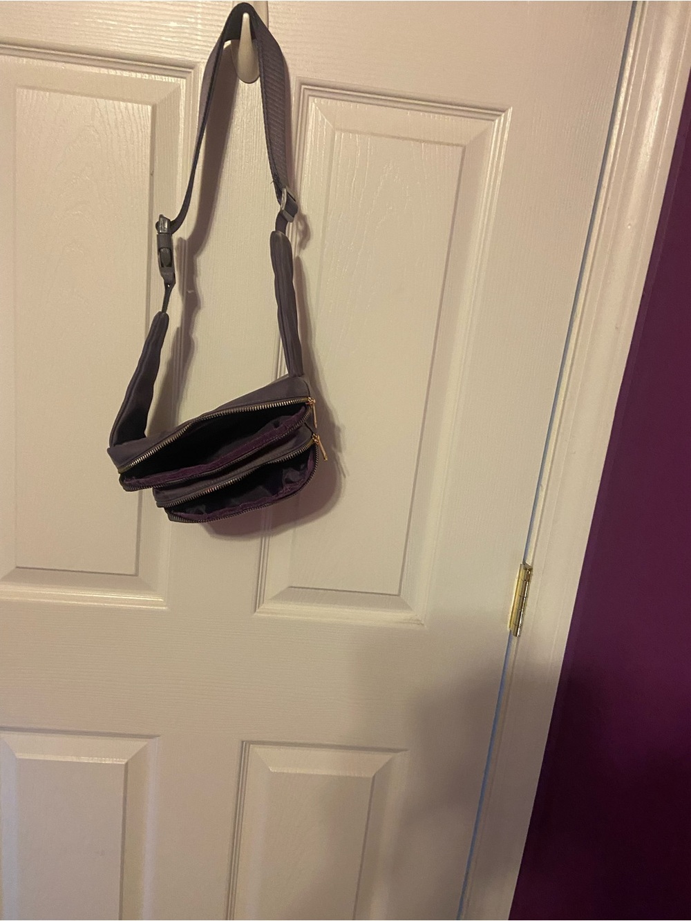 Women’s Crossbody Bag in Plum - Unbranded